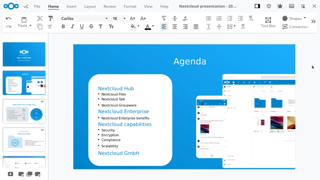 Nextcloud Present