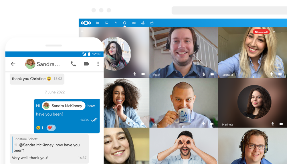 Nextcloud Hub Talk