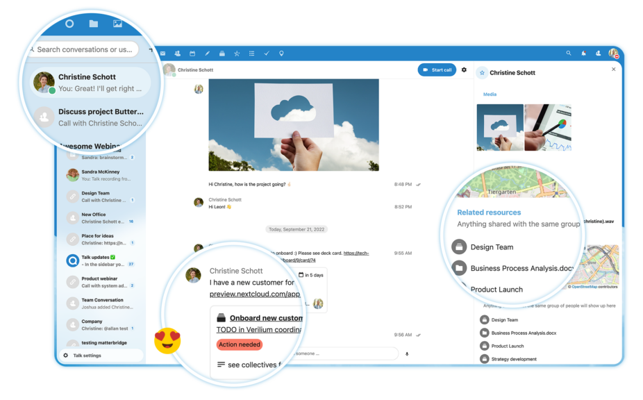 Nextcloud Talk related resources