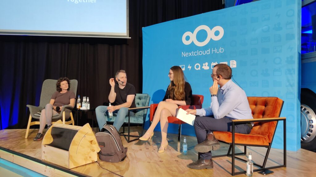 Nextcloud Conference panel