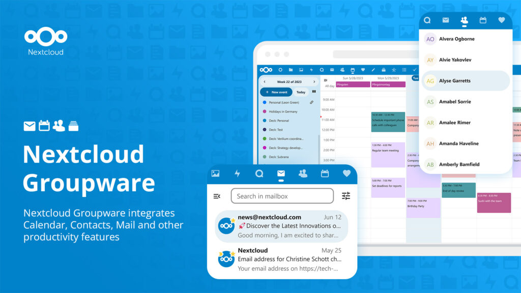 Nextcloud Groupware