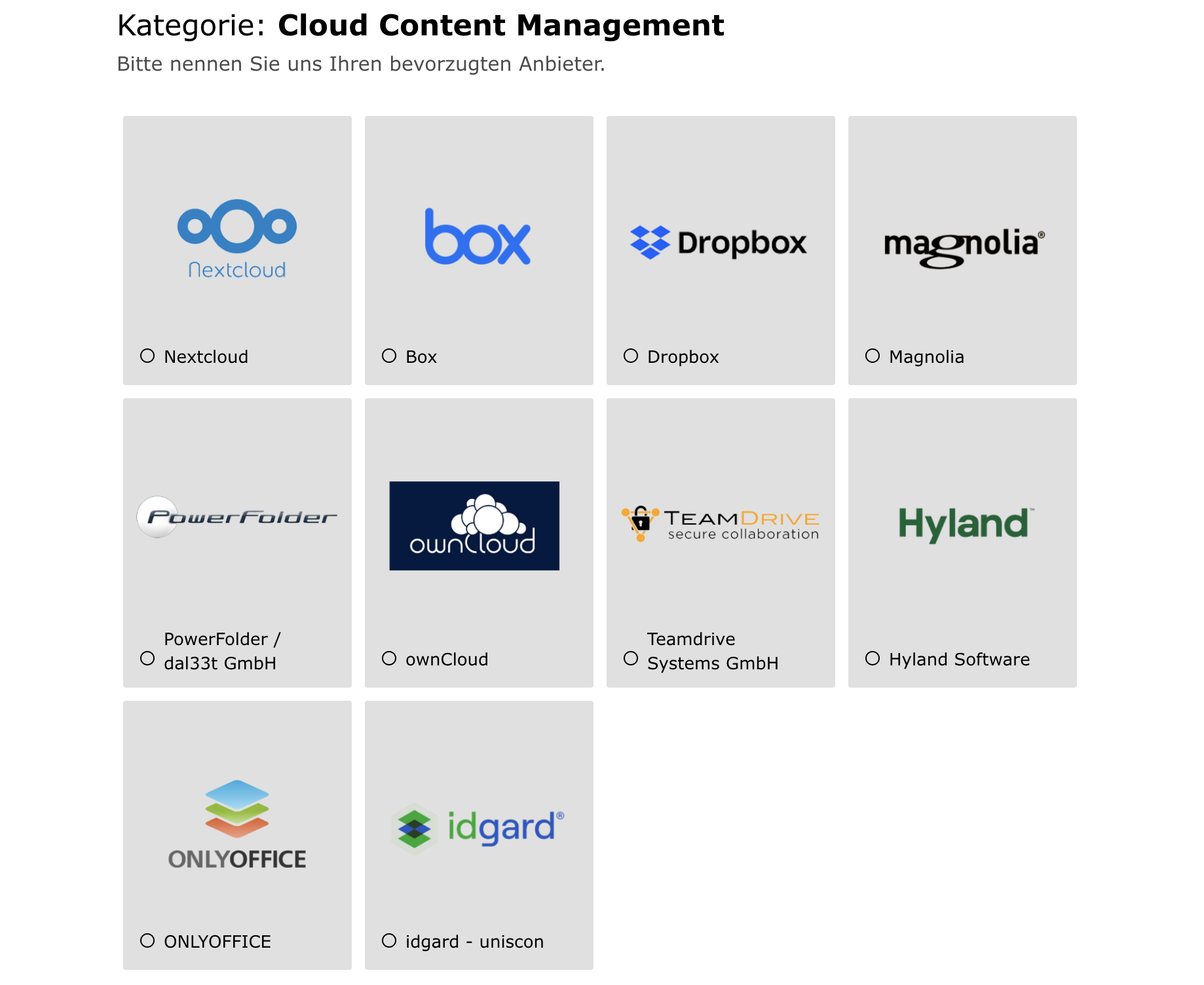 CloudComputing-Insider Award - how to vote - category