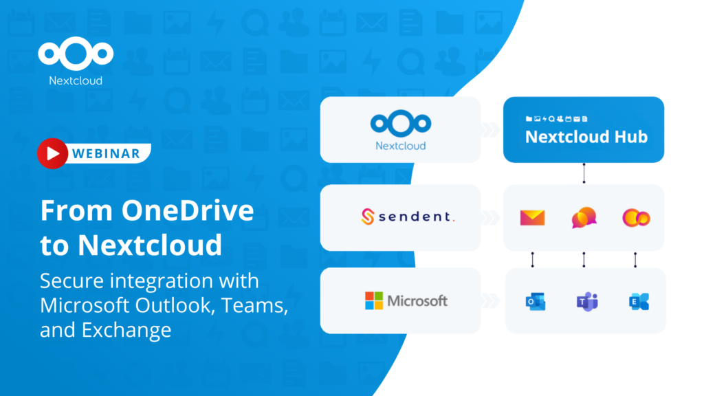 From OneDrive to Nextcloud - Secure integration with Microsoft Outlook, Teams, and Exchange