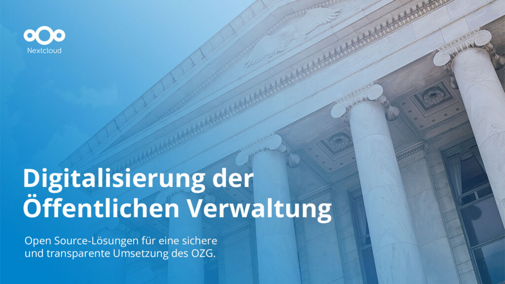 Digitalisierung der Öffentlichen Verwaltung