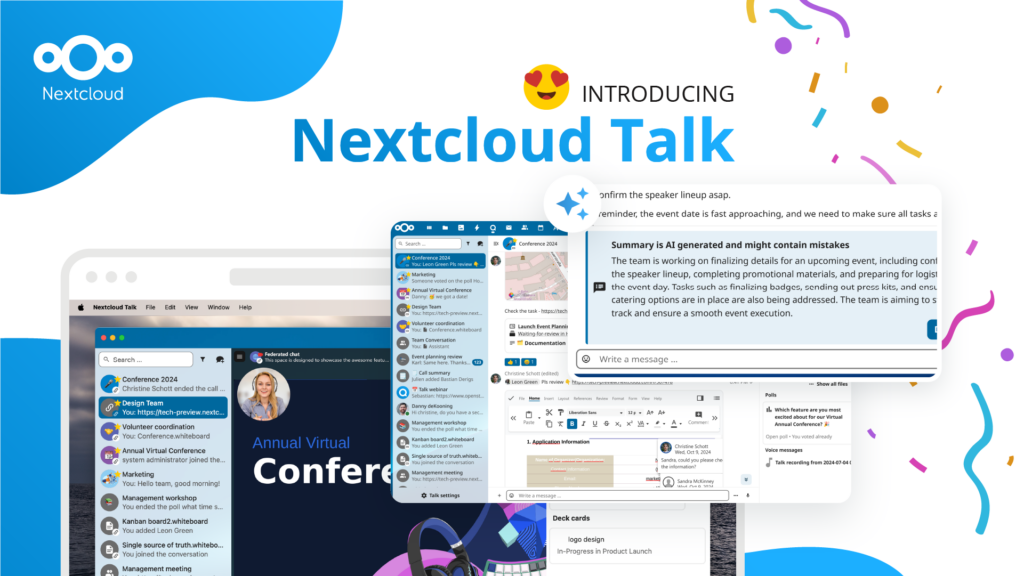 Presentazione di Nextcloud Talk