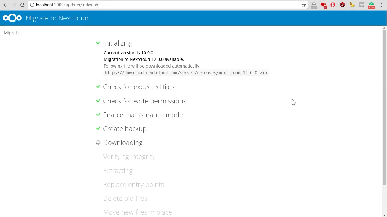 ownCloud to Nextcloud migration tool